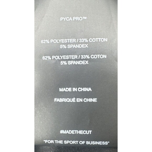 Men’s Cuts BLACK Crew Neck Pyca Pro Casual Shirt Sleeve T Shirt Sz XL  Stretch - Picture 8 of 11